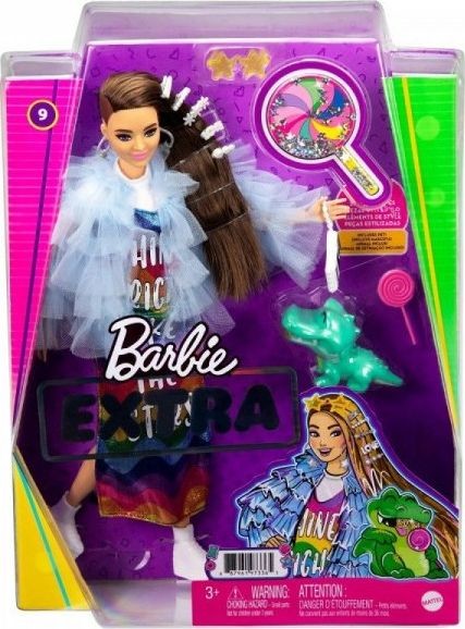 Mattel Lalka Barbie Extra The Stars z krokodylem GXP-796127
