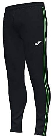 Joma Męskie długie spodnie. Classic czarny czarno-zielony neonowy 3XS 101654.117