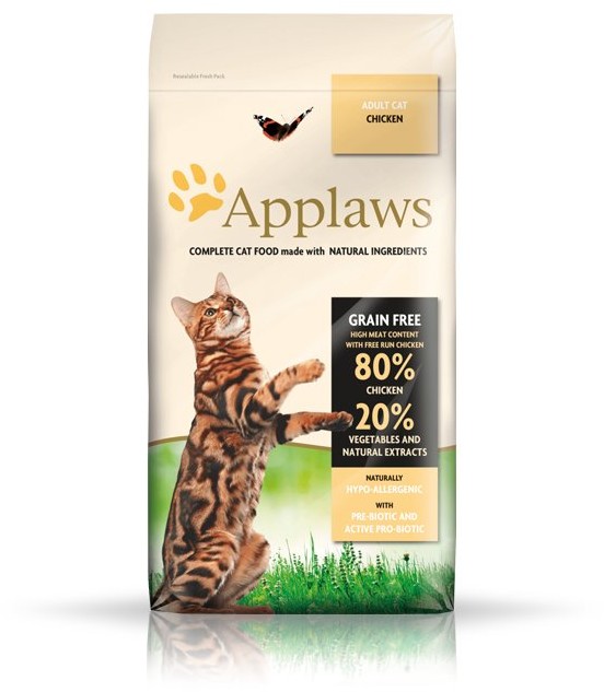 Applaws Applaws Adult, karma dla kotów, Chicken, 7,5kg