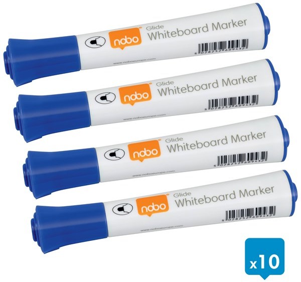 NOBO NOBO MarkerGlide Nobo StdBar BullTip Blue /10 1915265