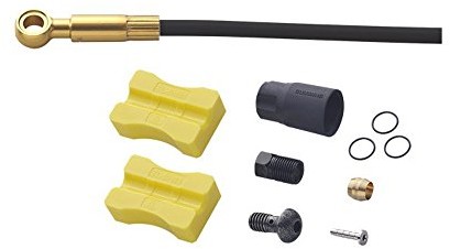 Shimano Przewody hamulcowe Resin 1700 MM 4..(12) możliwością skrócenia, proste podłączenie ISMBH90SBLSL170