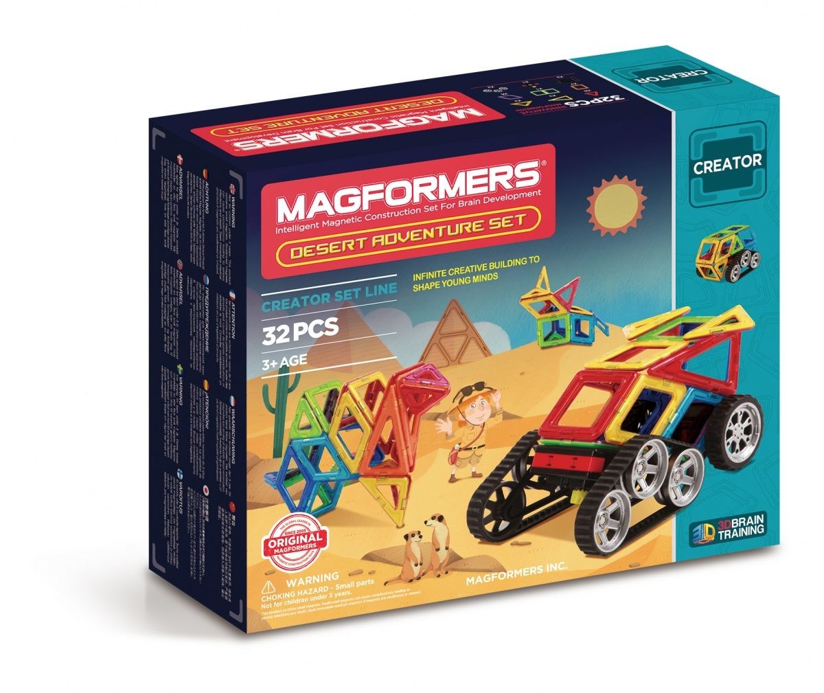 Magformers klocki magnetyczne, Desert Adventure