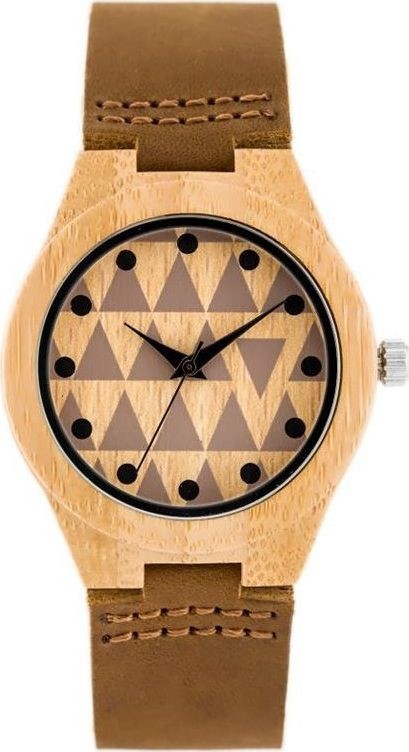 NoName Zegarek ZEGAREK DAMSKI DREWNIANY zx629a rozmiar damski 11829