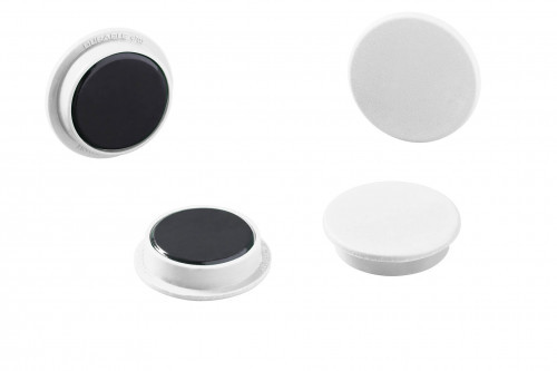 Durable 470302 Magnesy do tablic 32 mm biały op. (4 szt.) 470302