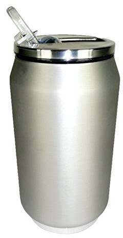 YOKO DESIGN Yoko wzornictwo 1320 canette termos ze stali nierdzewnej 14 cm Srebrny 1320