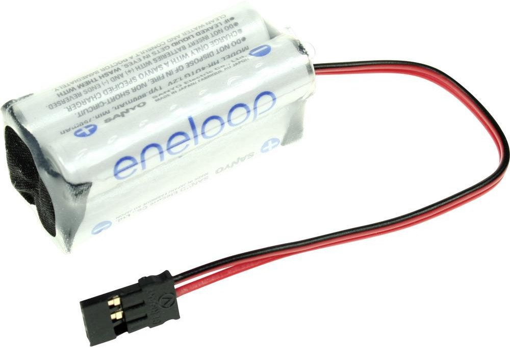 Panasonic Pakiet akumulatorów AAA NiMH eneloop Würfel F2x2 Ilość ogniw 4 4.8 V 750 mAh Przewód wtyczka eneloop Würfel F2x2