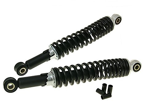 Bike Equipment Amortyzatory MS 90476 zestaw czarny uniwersalny czarny 300 mm - motorowery, mopy MS 90476