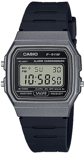 Casio Standard Digital F-91W-1B