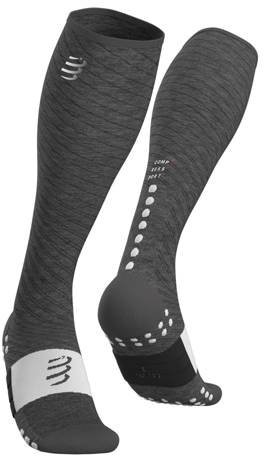 Compressport Skarpety kompresyjne FULL SOCKS RECOVERY 2021 szare