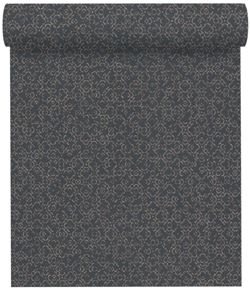 A.S. Creation Tapeta Metropolitan 378665 czarna winylowa na flizelinie