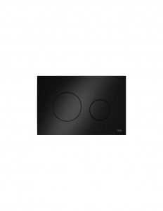TECE 9240924 TECEloop przycisk spłukujący do WC z tworzywa czarny połysk