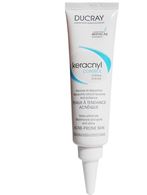 Zdjęcia - Kremy i toniki Ducray Keracnyl Glycolic+ Krem redukujący zaskórniki i krostki 