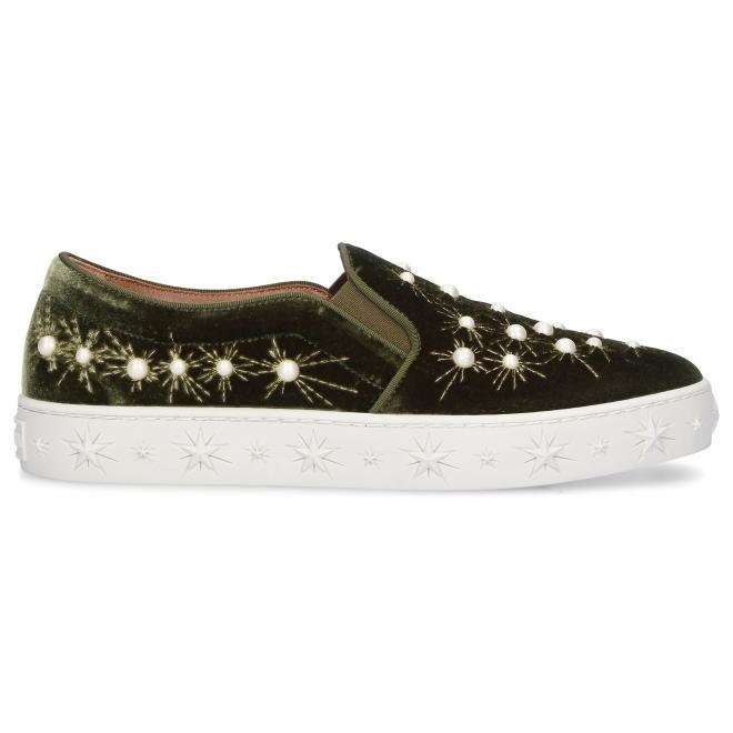 Aquazzura Aquazzura Trampki wsuwane COSMIC PEARLS