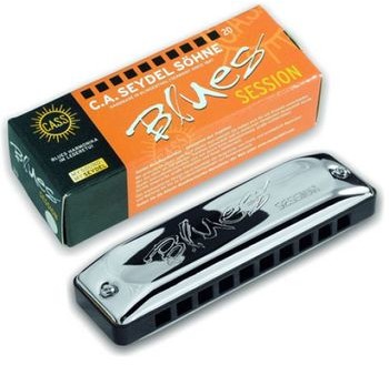 Seydel Sohne C.A Sohne 10201G Blues SESSION Standrad G Harmonijka ustna w tonacji G 10201G