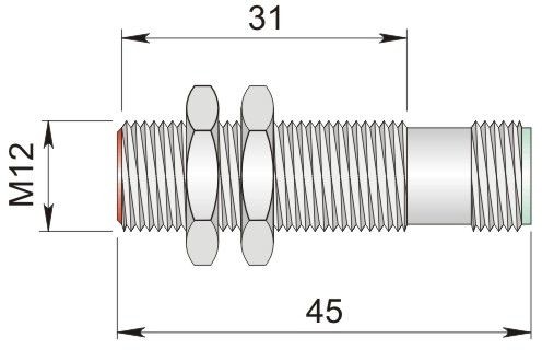ORNO indukcyjny 12 mm SI12-N2 H I12000156