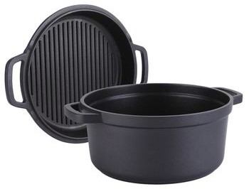 Maestro Garnek z Patelnią Grillową 2.55L 20cm MR-4120 MR-4120