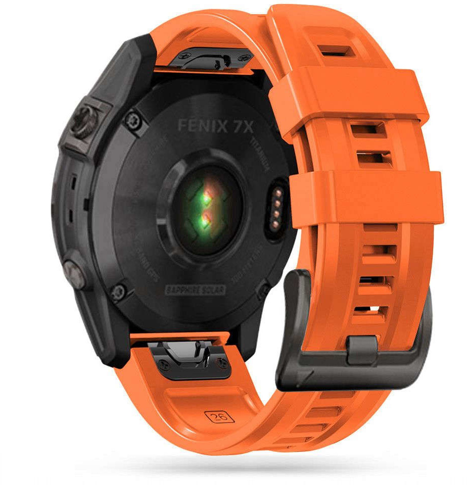 Garmin Pasek sportowy Iconband do Fenix 5 6 6 Pro 7 Orange 1374