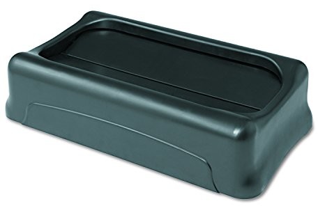 Rubbermaid Commercial Products Rubbermaid Slim Jim Pokrywa jednostka do recyklingu Station na butelki, czarny FG267360BLA