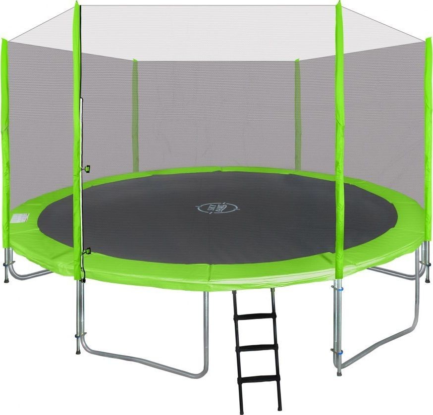 Zdjęcia - Trampolina Ramiz  ogrodowa SkyRamiz 427cm 14FT dla dzieci Zielony + Akcesoria 