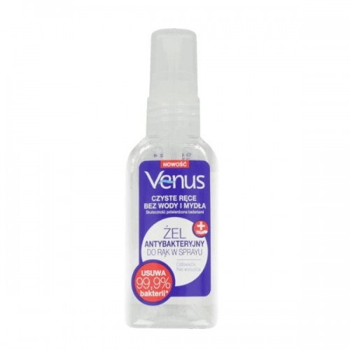 Venus Venus Żel do rąk antybakteryjny w spray'u 50ml