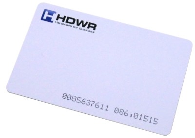 HDWR Karta RFID 125kHz z logo HDWR HD-RPC01