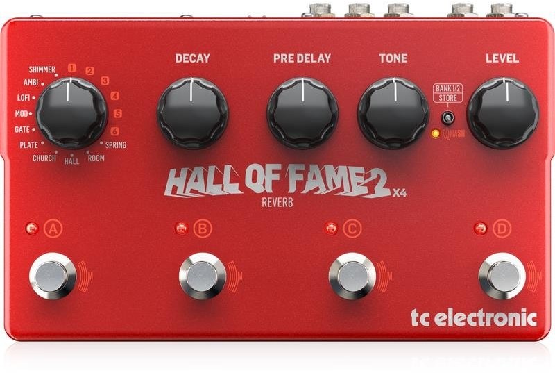 TC Electronic HALL OF FAME 2 X4 REVERB - efekt gitarowy reverb