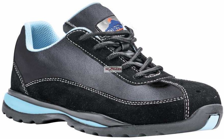 Portwest FW39 - Półbut damski sportowy Steelite Trainer S1P HRO, stalowy podnosek 2 kolory - 36-43.