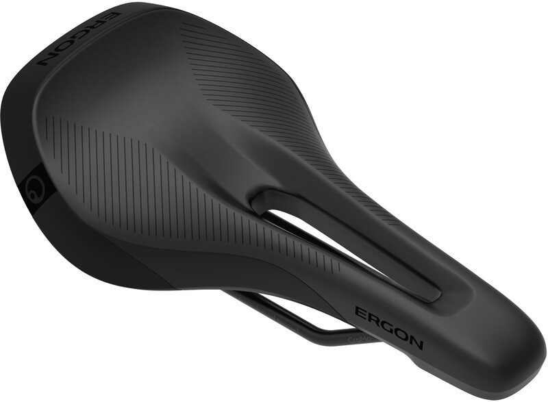 PRO Ergon Ergon SM E-Mountain Saddle Women, stealth S/M 2021 Siodełka do rowerów elektrycznych 44011060