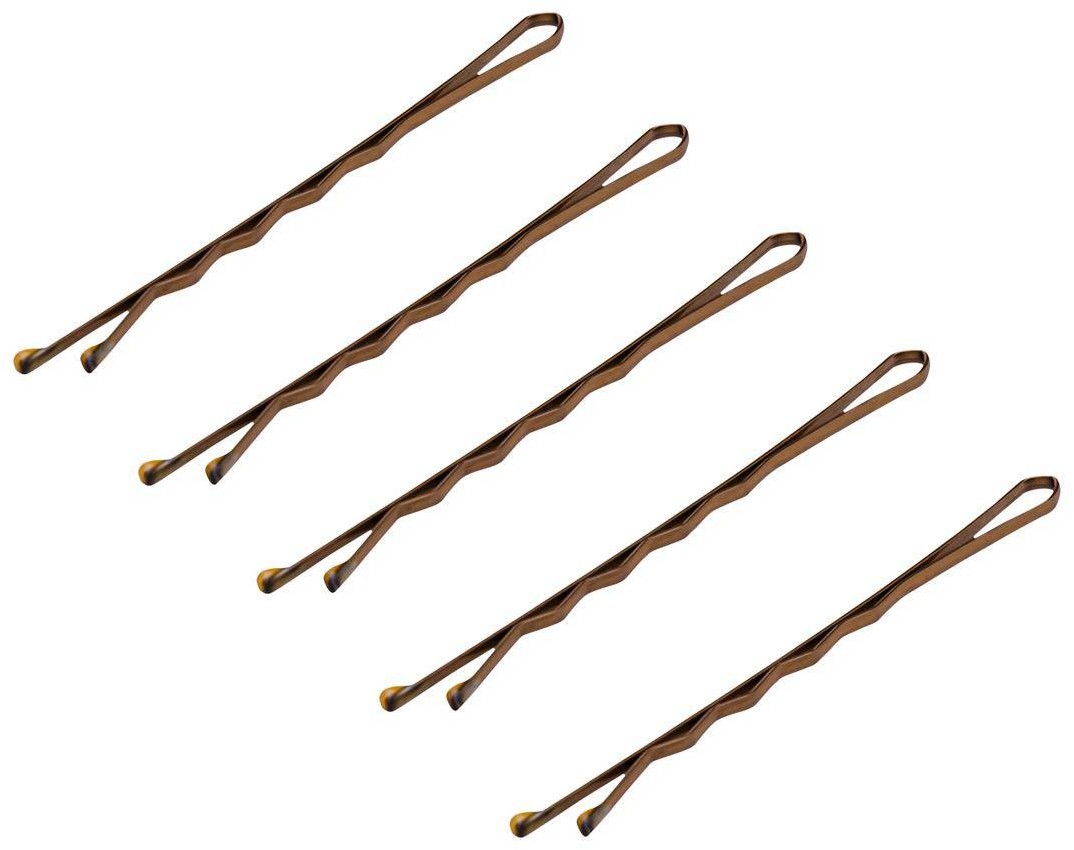 ACTIVESHOP WSUWKI FRYZJERSKIE DO WŁOSÓW 120 SZT E-57 5,6CM ZŁOTE