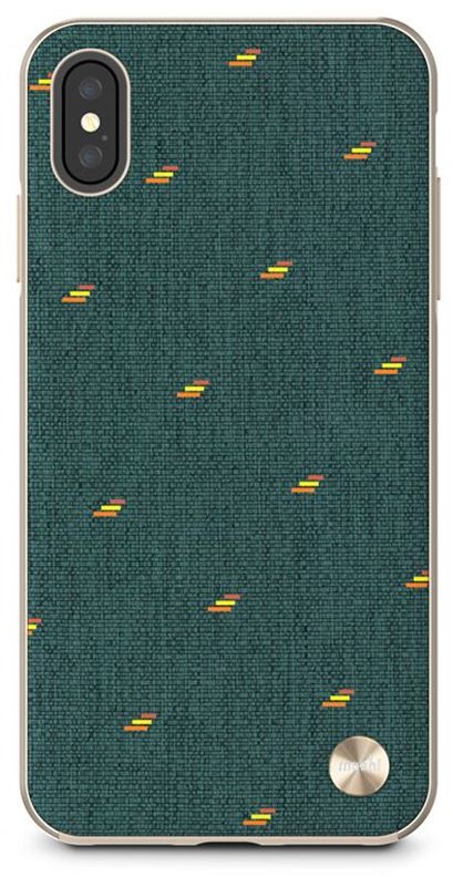 Moshi Vesta dwuczęściowe etui Apple iPhone XS Max NA TYŁ TWORZYWO SZTUCZNE ZIELONY 37891