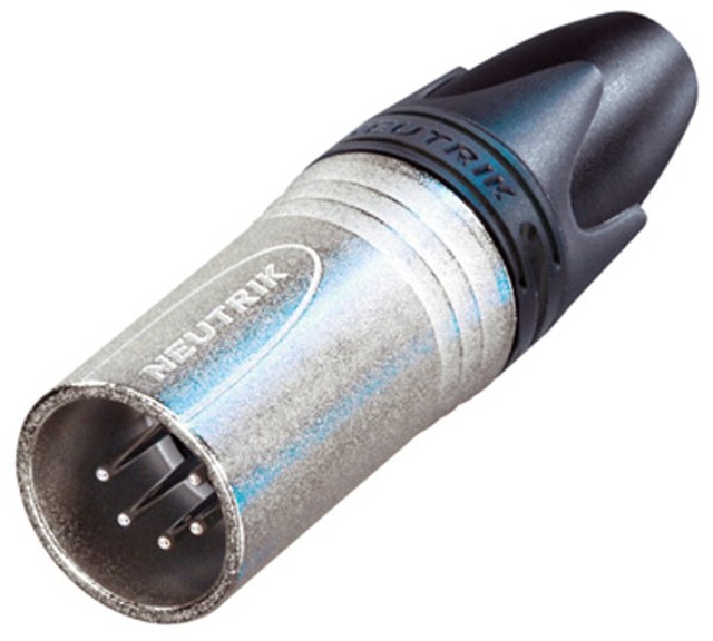 Neutrik Neutrik NC5MXX - XLR Connector 5 Pin male, Nickel-Plated