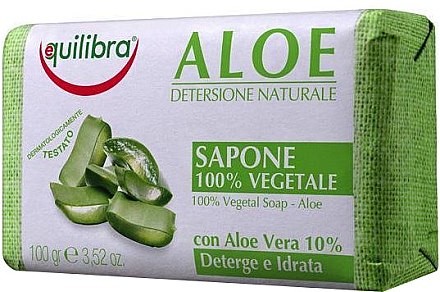 EQUILIBRA Mydło w kostce - Aloe Line Natural Soap