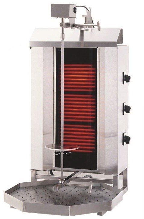 Resto Quality Gyros opiekacz elektryczny do kebaba 3 palniki wsad 40kg KLG230 KLG230