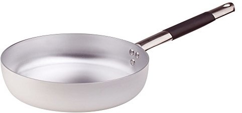 Pentole Agnelli Patelnia pentole agnelli proste smażenie na tłuszczu z 1 rękojeść wykonana z aluminium z 3 MM, 28 cm ALMC111C28