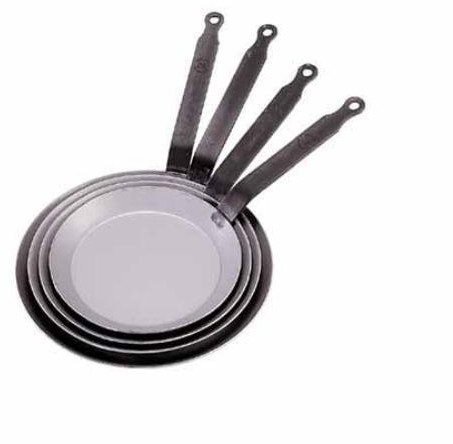 De Buyer 5120.14 patelnie do naleśników z ciężkiej stali żelaznej, 14cm 5120.18
