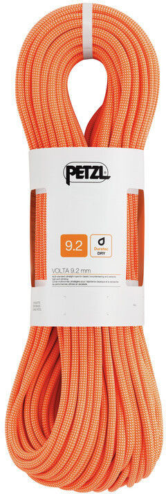 Petzl Volta Lina 9,2 mm x 70 m, orange 2020 Liny połówkowe R35AO 070