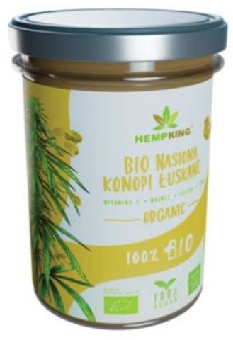 BIO łuskane nasiona konopi 250g