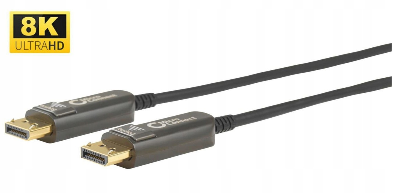 MicroConnect Premium Optic Dp 1.4 Cable 15m