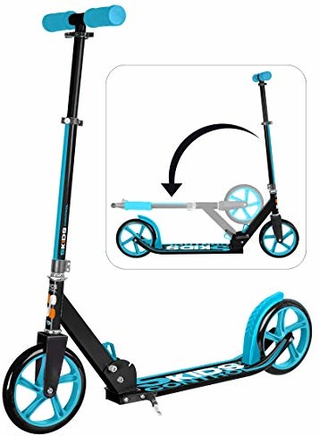 Stamp Składana hulajnoga 200 mm z podpórką SKIDS CONTROL, JB20001, BLUE JB200001