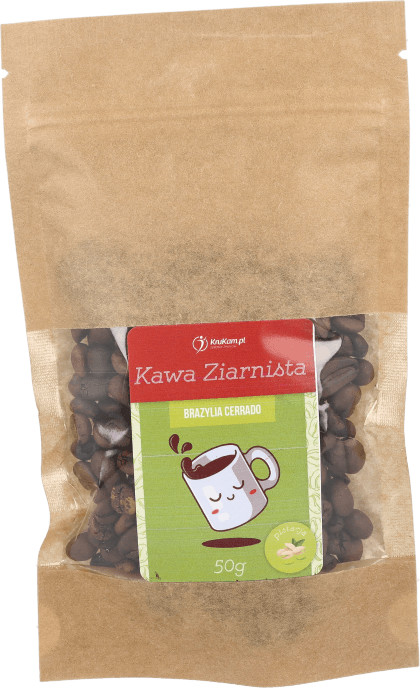 KruKam Kawa ziarnista Brazylia Cerrado pistacjowa 50g