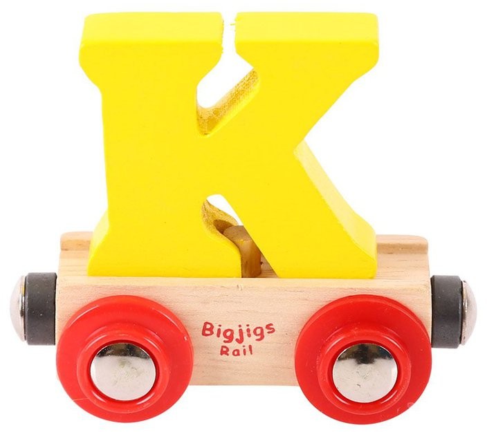 Bigjigs Toys Wagonik literka K