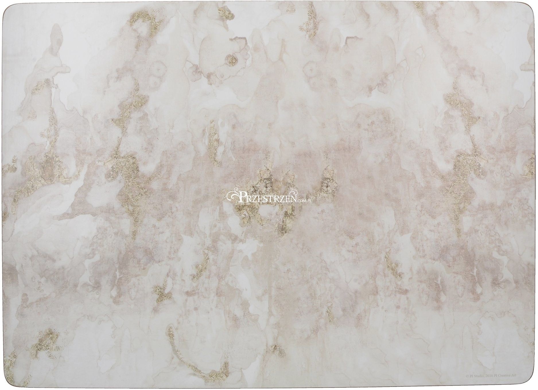 Creative Tops PODKŁADKI KORKOWE DUŻE CT PREMIUM Marble Grey MARMUR 5234292