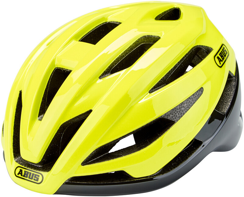 Abus StormChaser Kask, neon yellow S | 51-55cm 2021 Kaski szosowe 87188