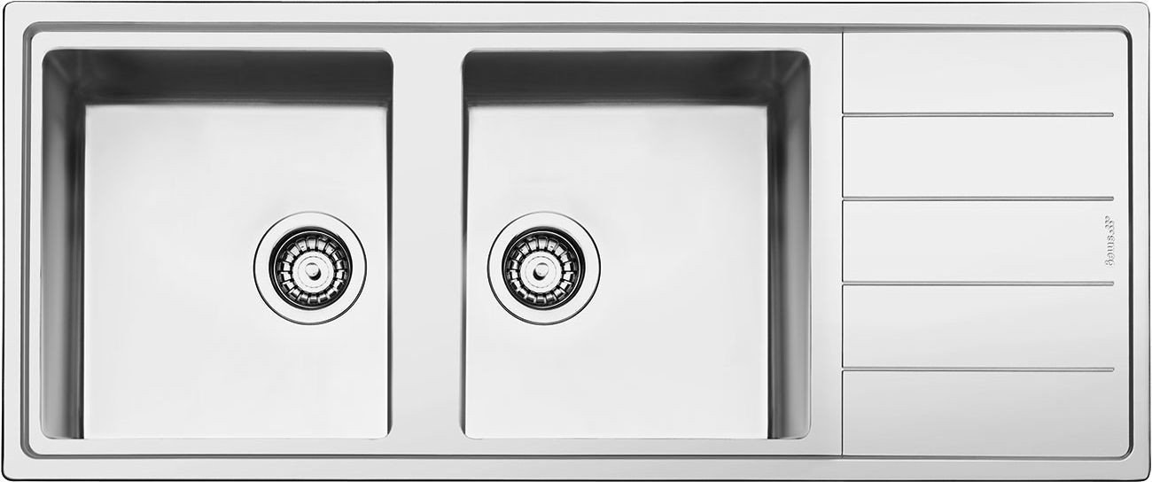 Smeg Zlewozmywak stalowy LDR116-2 LDR116-2