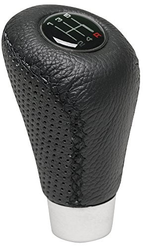 Race Sport 2505 GRB gałka do drzwi na zmianę skórzana czarna 2505GRB