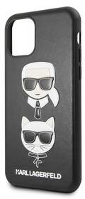 Karl Lagerfeld Obudowa dla telefonów komórkowych Choupette pro Apple iPhone 11 Pro KLHCN58KICKC) Czarny