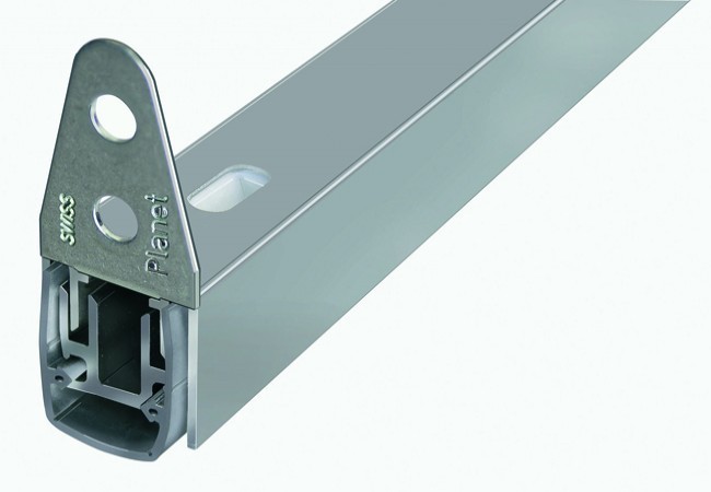 Planet Listwa uszczelniająca progowa opadająca PLANET MF, L-960 mm ,(50dB),PCV i aluminium LI-PL-030