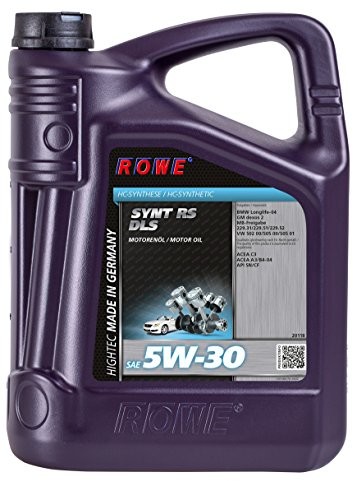ROWE HIGHTEC Synt RS olej silnikowy SAE 5W30 DLS, 5 l 20118-0050-03