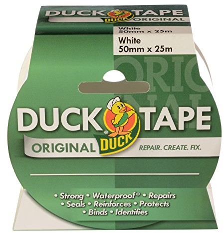 Duck Shure  Tape oryginalnych 50 MM X 25 m White 211117