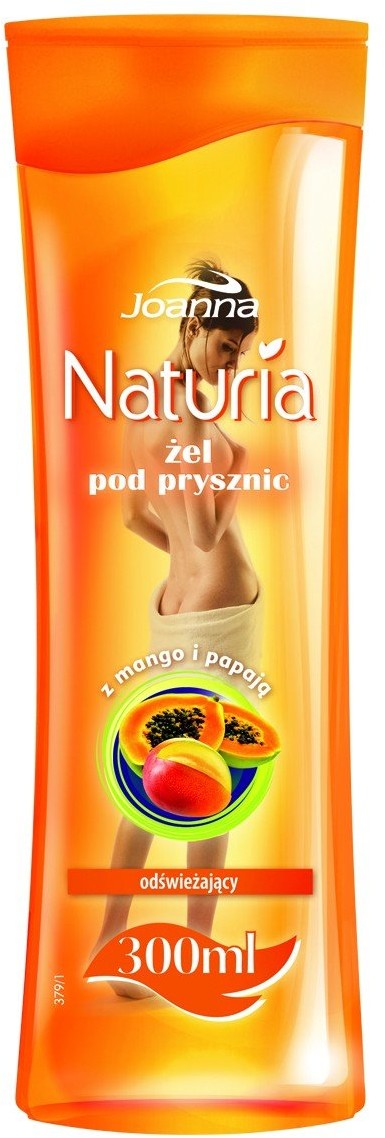 Joanna Naturia: żel pod prysznic z mango i papają 300ml